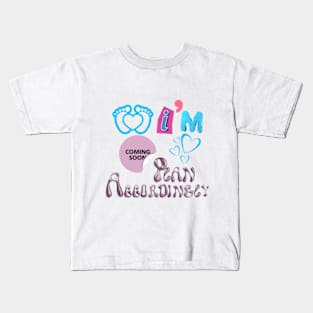 Baby boy announcement Kids T-Shirt